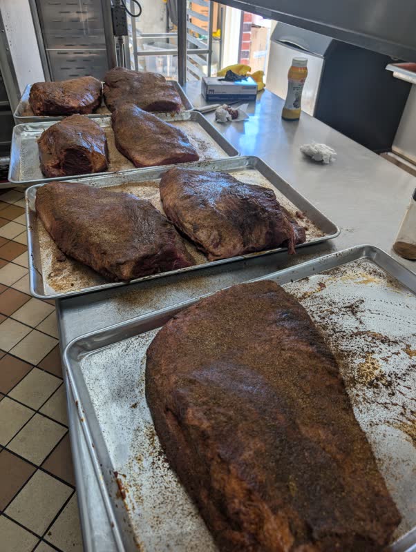 Brisket Dry Rub Prep
